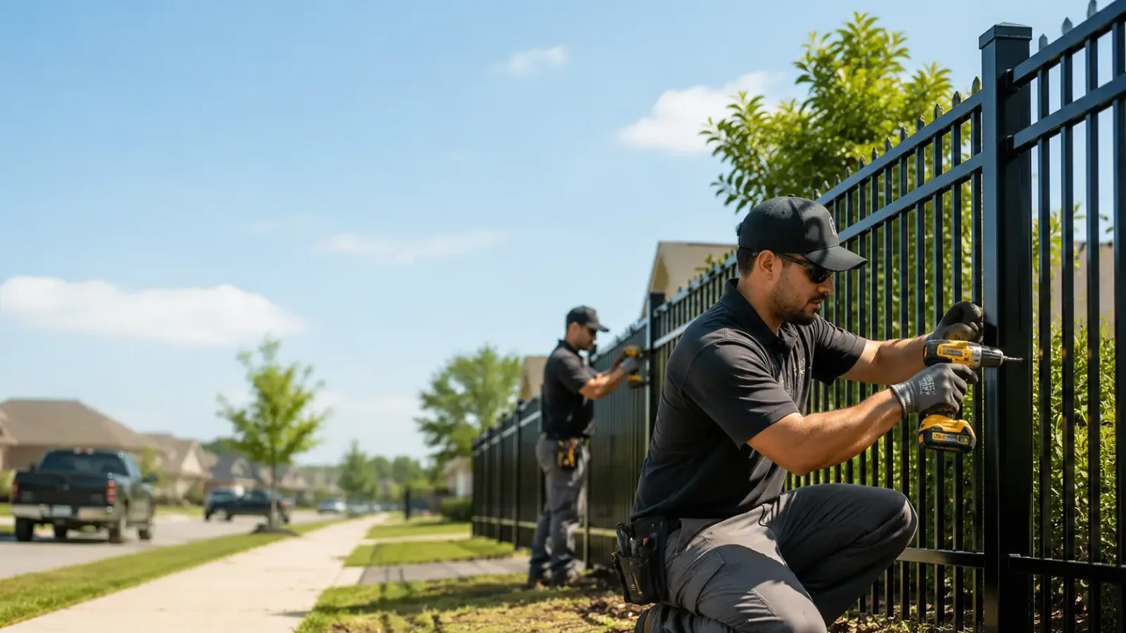 Metal Fence Installation in Montevideo, MN